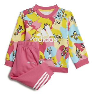 adidas x Disney Jogginganzug Mickey Maus pink Mädchen Kleinkinder
